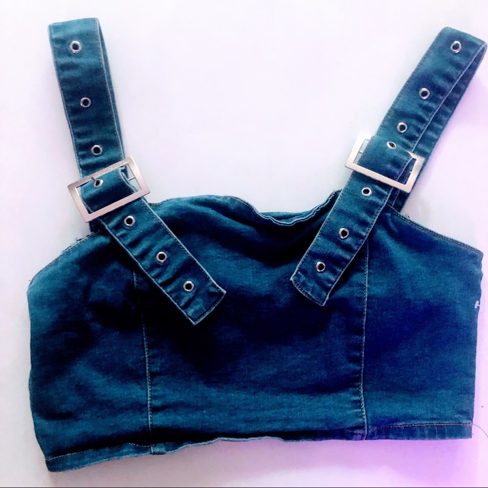 Denim top L
